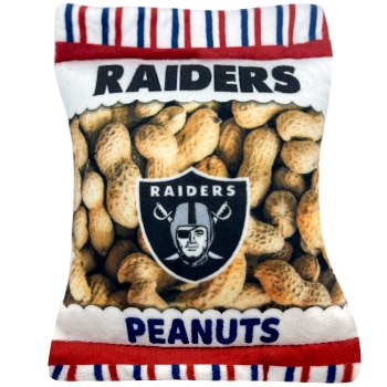 Las Vegas Raiders- Plush Peanut Bag Toy